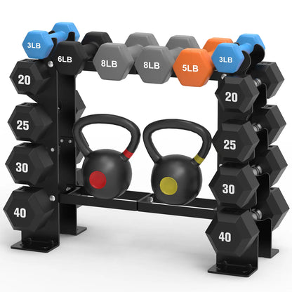 Exercise Equipment Dumbbell Rack Stand Weight Racks 450Lbs Dumbbells Storage Holder for Home Gym Exercise Equipment, Dumbbells Not Included