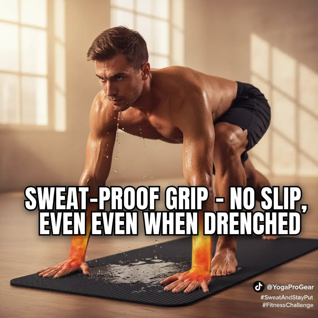 Ultra-Portable and Super Comfortable Yoga Mat Extra Thick High-Density with Shoulder Strap Tear-Resistant Non-Slip Rubber for Enhanced Grip Comfort Perfect for Fitness Training Everyday Exercise Yoga Box