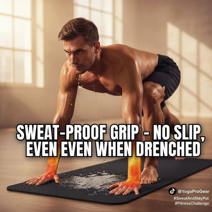 Ultra-Portable and Super Comfortable Yoga Mat Extra Thick High-Density with Shoulder Strap Tear-Resistant Non-Slip Rubber for Enhanced Grip Comfort Perfect for Fitness Training Everyday Exercise Yoga Box