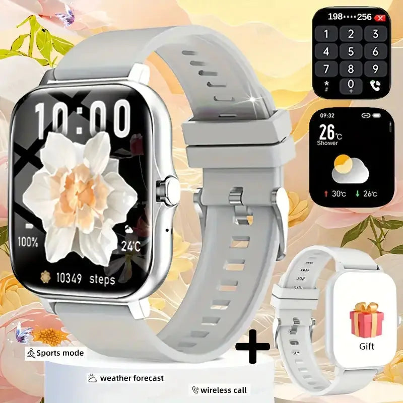 1.85 Inch Smart Watch with Call Answering and Health Monitoring 