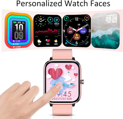 1.85 Inch Smart Watch with Call Answering and Health Monitoring 