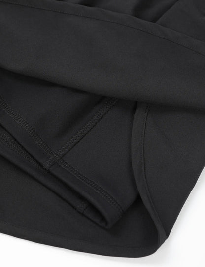 BMJL Womens Running Shorts High Waisted Side Pocket Athletic Shorts High Side Slit 2 in 1 Gym Shorts Outdoorfun Fathersdaygift