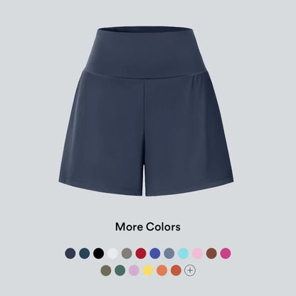 Halara Softlyzero Airy Super High Waisted 2-In-1 Cool Touch Yoga Shorts 5'' with Pockets-Longer Length#Tiktokshopspringglowup