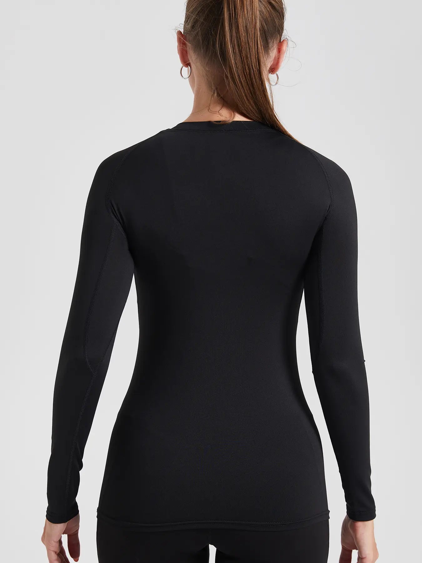 3 Pack Womens Compression Shirts Long Sleeve Quick Dry Workout Running Yoga Shirts for Women Athletic Tops