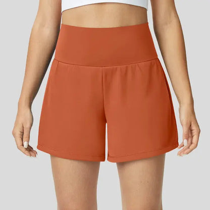 Halara Softlyzero Airy Super High Waisted 2-In-1 Cool Touch Yoga Shorts 5'' with Pockets-Longer Length#Tiktokshopspringglowup