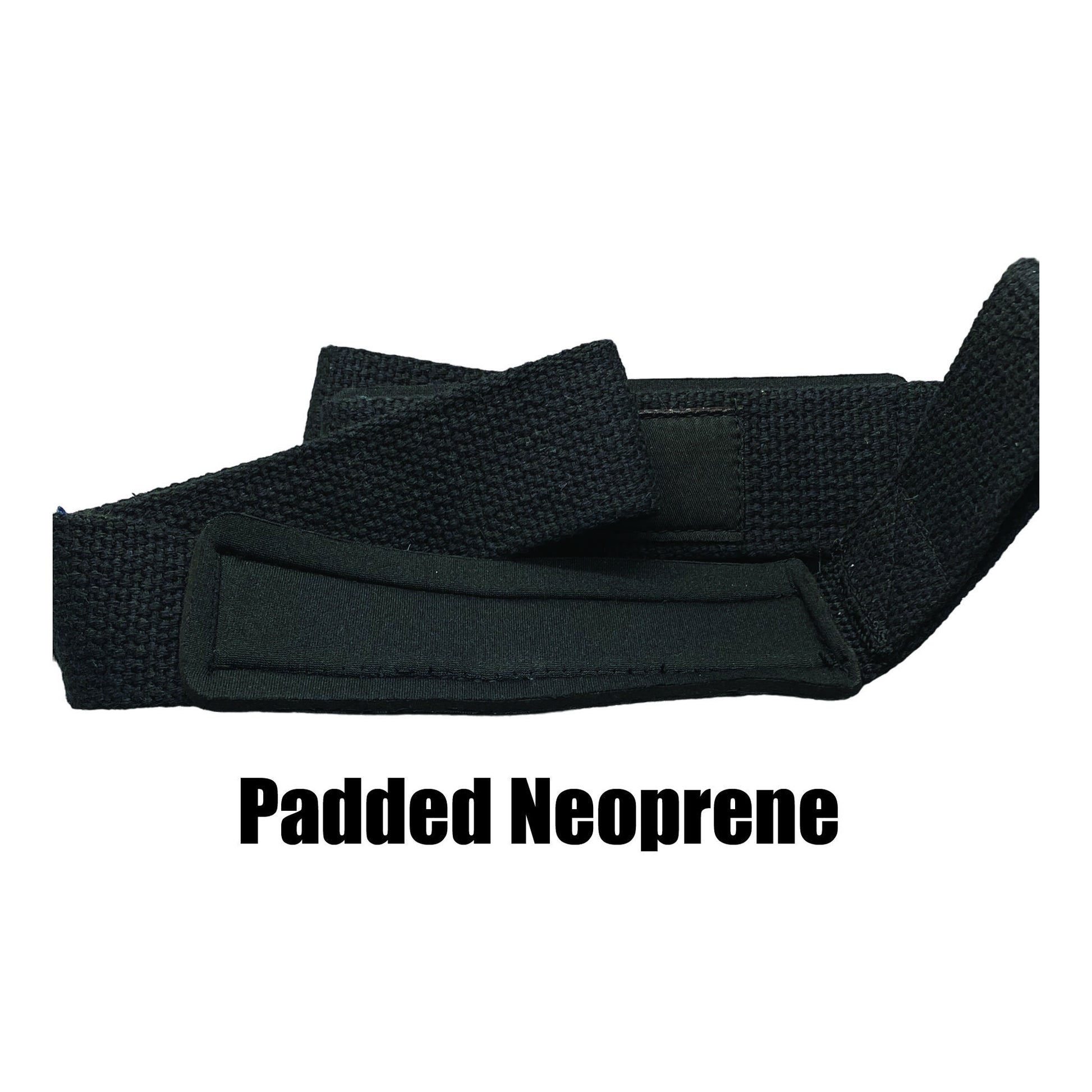 TOUGH-N-TONE Lifting Wrist Straps for Weightlifting, Bodybuilding, Powerlifting, Strength Training, & Deadlifts - Padded Neoprene, Perfect Length