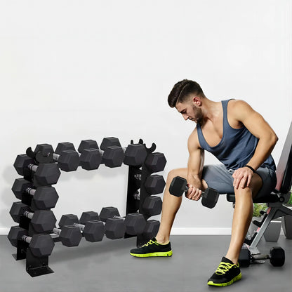 Exercise Equipment Dumbbell Rack Stand Weight Racks 450Lbs Dumbbells Storage Holder for Home Gym Exercise Equipment, Dumbbells Not Included