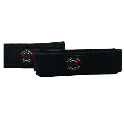 TOUGH-N-TONE Lifting Wrist Straps for Weightlifting, Bodybuilding, Powerlifting, Strength Training, & Deadlifts - Padded Neoprene, Perfect Length