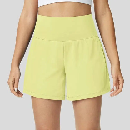 Halara Softlyzero Airy Super High Waisted 2-In-1 Cool Touch Yoga Shorts 5'' with Pockets-Longer Length#Tiktokshopspringglowup