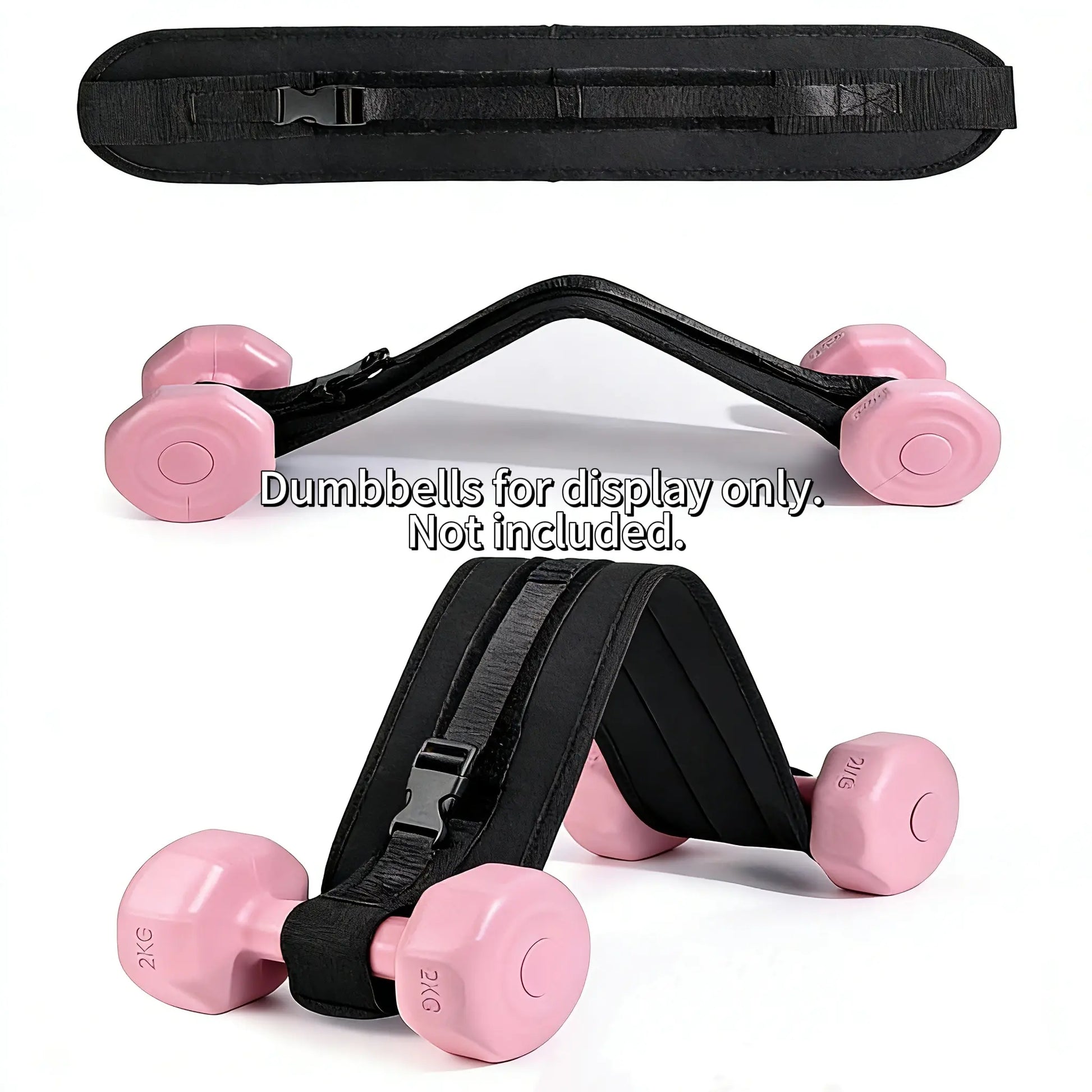 Hip Thrust Adjustable Resistance Weight Belt for Home Workouts, Kettlebell Training & Butt Shaping with Extra Cushioning and Adjustable Resistance