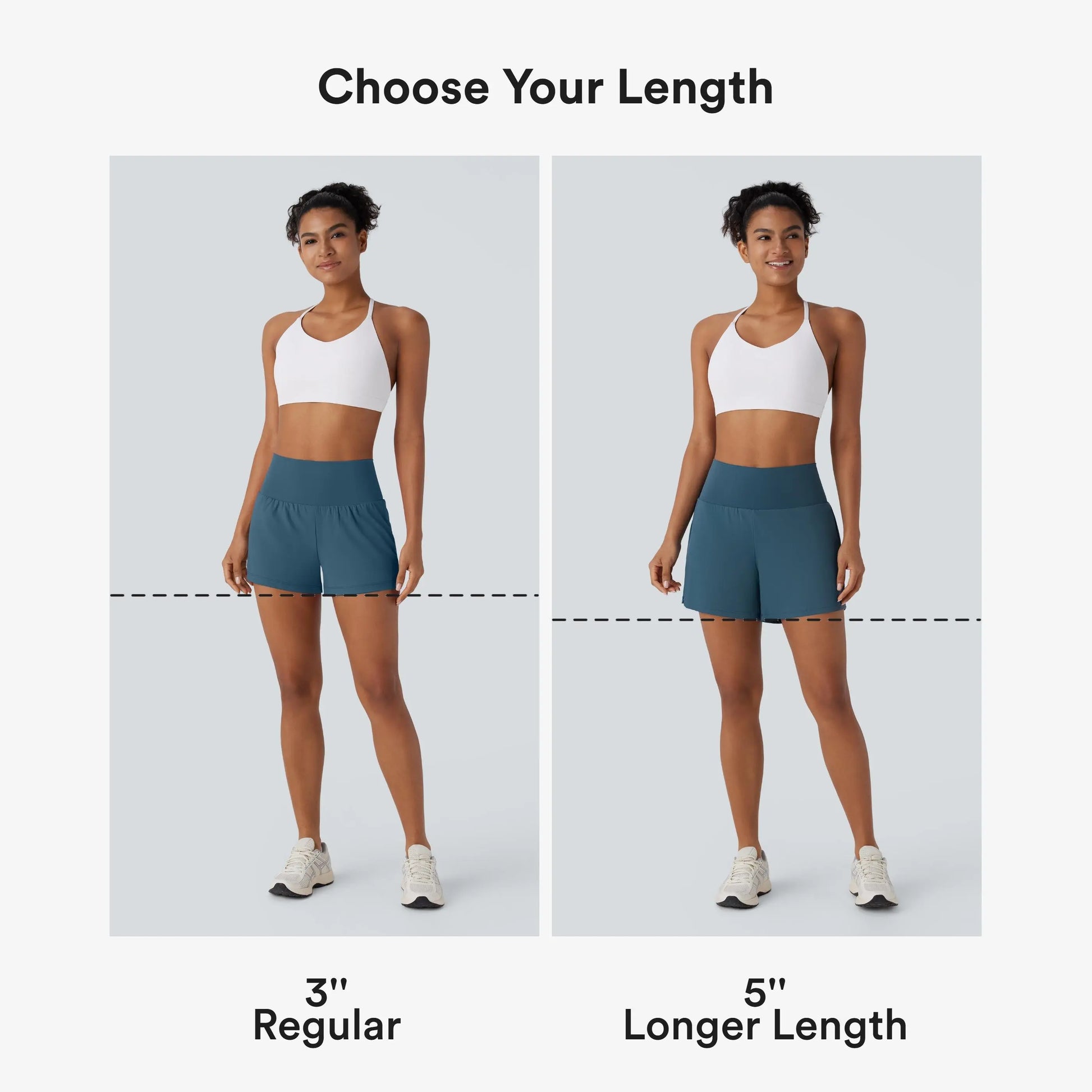 Halara Softlyzero Airy Super High Waisted 2-In-1 Cool Touch Yoga Shorts 5'' with Pockets-Longer Length#Tiktokshopspringglowup