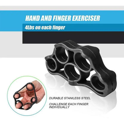 5-In-1 Adjustable Grip Strength Set: with Forearm Trainer Finger Stretching Ring Stress Reducing Grip Ball, Portable Hand Strength Fitness Tool Men'S Sports Gift